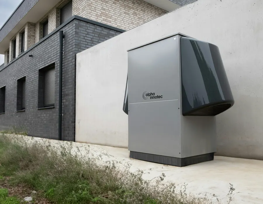 Tepelné čerpadlo pri dome